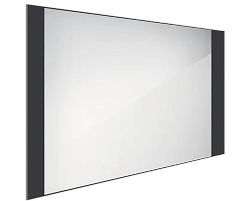 LED zrkadlo do kúpeľne Nimco čierne 100x60 cm ZPC 41004-90