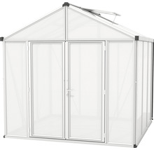Skleník Vitavia Zeus Comfort 6200 polykarbonát 16 mm 258x242 cm hliník vr. podlahového rámu