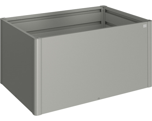 Vyvýšený záhon Biohort 1,5x1 plechový 152 x 102 x 77 cm sivý kremeň metalický Kovový vyvýšený záhon do záhrady