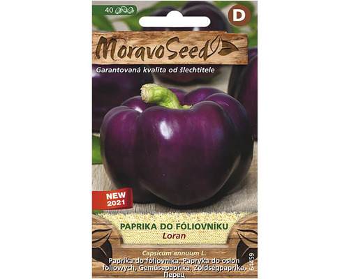 Paprika zeleninová do fóliovníka LORAN MoravoSeed