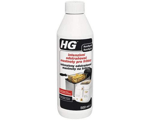 Odstraňovač mastnoty HG na fritézy 500 ml