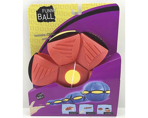 Hračka Funny Ball v balení, lopta, ktorá sa dokáže premeniť na disk
