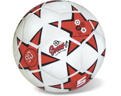 Lopta futbalová Ø 23 cm 360 g červená