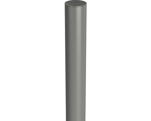 Sivý okrúhly oceľový stĺp