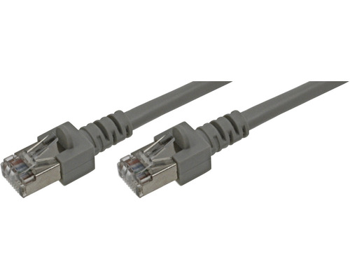 Dátový kábel CAT.5 FTP, sivý 0,5m