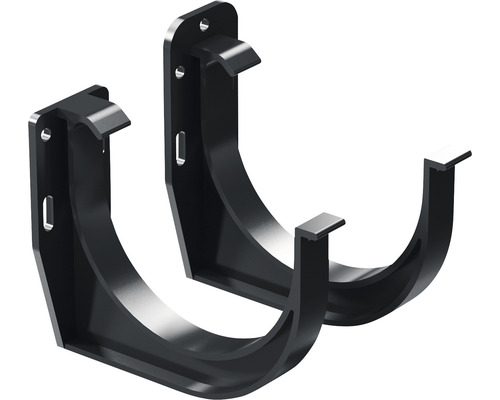 Dva kovové držiaky odkvapov