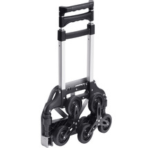 Skladací vozík na batožinu s teleskopickou rukoväťou a niekoľkými kolieskami