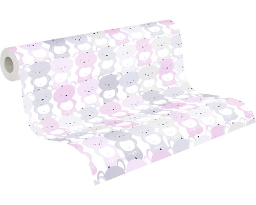 Rola tapety so vzorom medveďa do detskej izby