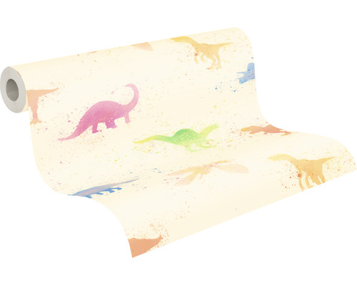 Rola tapety s motívmi dinosaurov