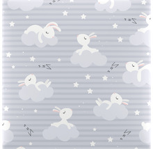 Tapeta s králikmi, mrakmi a hviezdami