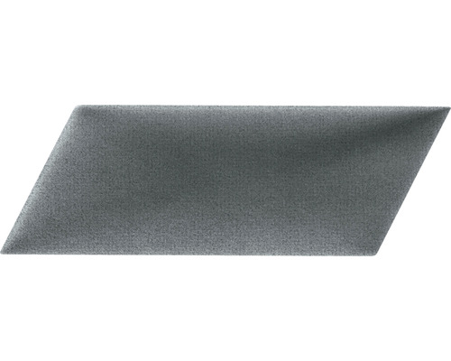 Sivý nástenný panel v tvare rovnobežníka