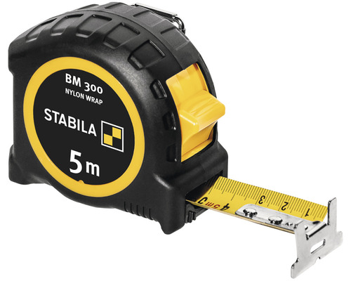 Zvinovací meter Stabila BM 300 s dĺžkou 5 metrov