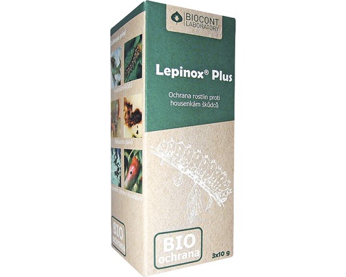 Ochrana rastlín proti húseniciam škodcov Lepinox Plus 3x10 g