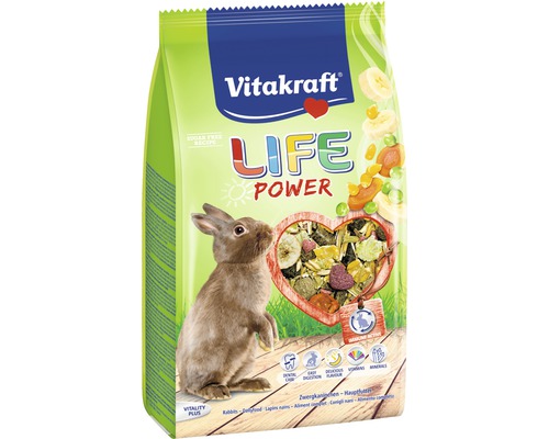 Vitakraft Life Power Krmivo pre trpasličie králiky vo vrecku