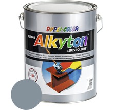 Samozákladová farba na hrdzu i drevo lesklá Alkyton 5 l šedá svetlá RAL7001-thumb-0
