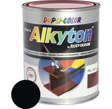 Samozákladová farba na hrdzu i drevo lesklá Alkyton 0,75 l čiernaRAL 9005-thumb-0