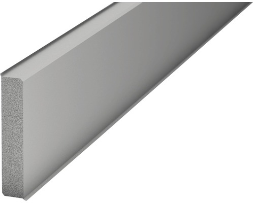 Soklová lišta "Tondo 60" sivá 2,5m 60x12 mm