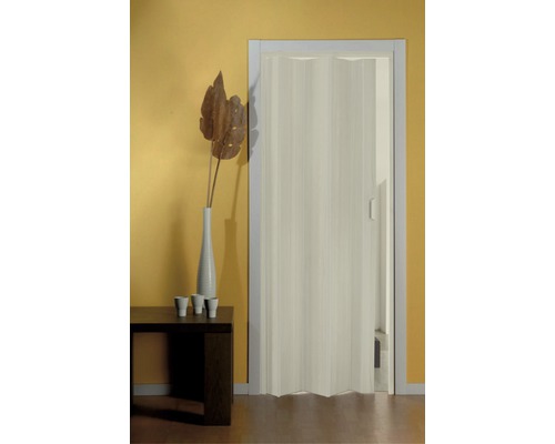 Zhrňovacie dvere Luciana Design Line plné 73 x 200 cm biely dub