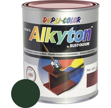 Samozákladová farba na hrdzu i drevo satén Alkyton 0,75 l machovo zelená RAL6005-thumb-0