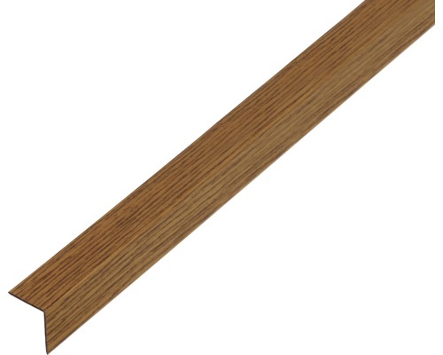 L profil PVC čerešňa 20x20x1,5 mm 1 m