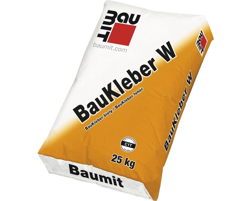 Lepidlo BauKleber W biely 25 kg