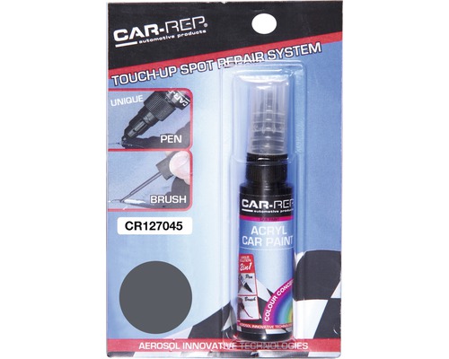 Opravné lakovacie pero 127045 strieborná metalíza 12 ml CAR-REP laková ceruzka na opravu poškodenia laku na aute