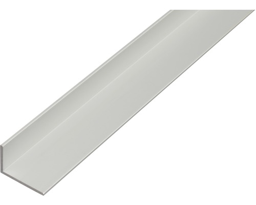 L profil alu strieborný elox 15x10x1,5 mm 2,6 m