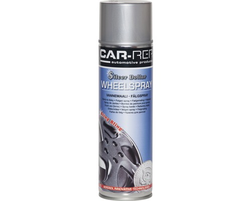 Ochranná farba v spreji CAR-REP Maston antikorózny strieborná 500 ml Car-Rep Silver Dollar sprej na disky kolies
