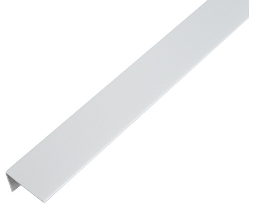 L profil PVC hliník sivý 25x15x1 mm 1 m