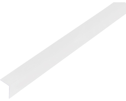 L profil PVC priehľadný 20x20x1,5 mm 1 m