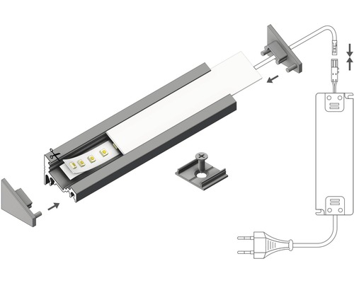 Montážny návod LED lišty