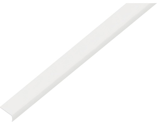 Ukončovací profil PVC samolepiaci biely 19x7x1 mm 1 m