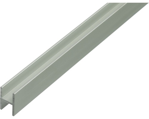 H profil hliník strieborný eloxovaný 19x30x1,5 mm, 1 m