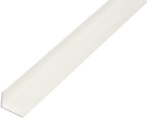L profil PVC biely 25x15x1 mm 1 m