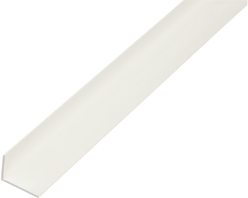 L profil PVC biely 40x10x2 mm 2,6 m