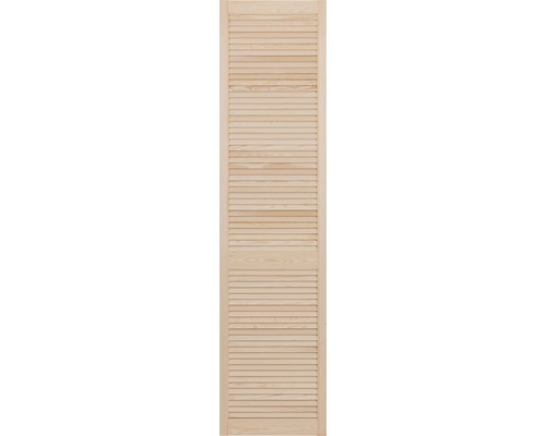 Dvere lamelové 242,2x39,4 cm borovica