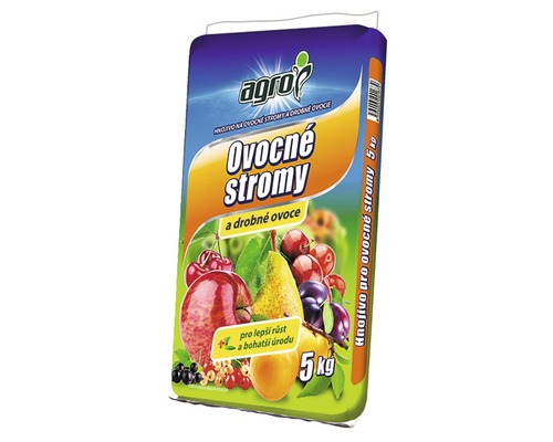 Hnojivo na ovocné stromy a drobné ovocie Agro 5 kg