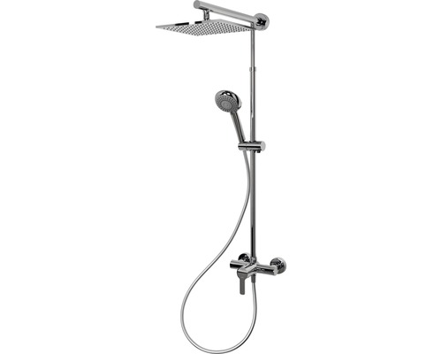 Sprchový systém s pákovou batériou Schulte Classic plus DuschMaster Rain D962161 02 Sprchová súprava s hlavovou a ručnou sprchou