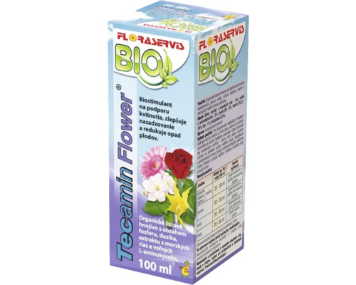 Biostimulant na zlepšenie kvitnutia a nasadzovania plodov TECAMIN FLOWER 100 ml