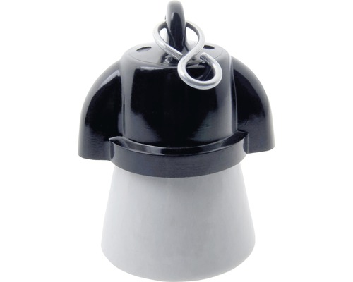 Objímka žiarovky E27 z porcelánu a plastu
