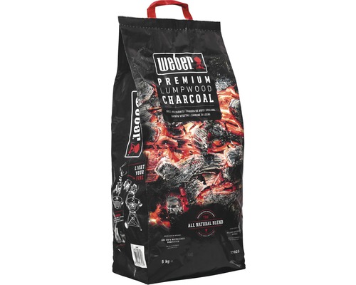 Vrecko dreveného uhlia Weber s prémiovým dreveným uhlím