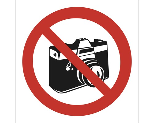 Piktogram "Zákaz fotografovania" 92x92 mm