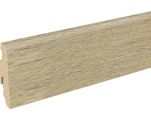Soklová lišta Skandor Halifax dub FU60L 19x58x2400 mm Drevená podlahová lišta