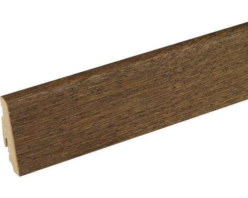 Soklová lišta Skandor dub caramel SU60L 19x58x2400 mm Drevená podlahová lišta