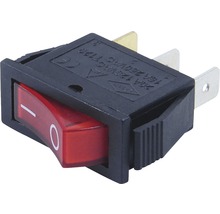 Vypínač vstavaný kolískový červený 15A-thumb-1