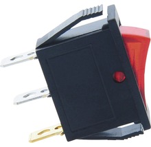 Vypínač vstavaný kolískový červený 15A-thumb-2