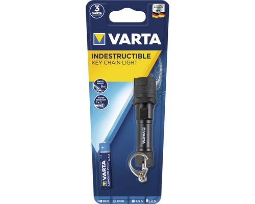 Varta Indestructible svetlo na kľúče s batériou