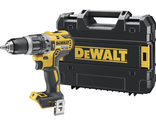 Akumulátorový príklepový vŕtací skrutkovač DeWalt DCD796NT-XJ 18 V, bezuhlíkový, v kufri, bez batérie a nabíjačky