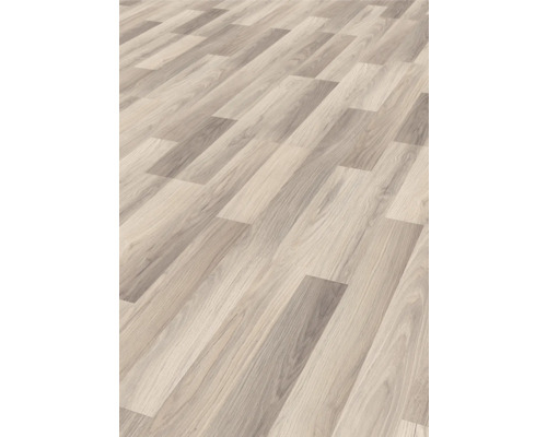 Položená podlahová krytina so vzhľadom dreva.