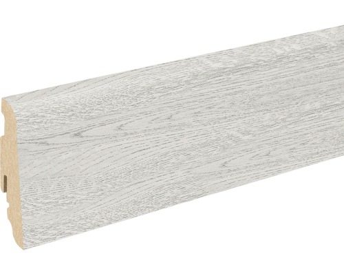 Soklová lišta Skandor Summersville dub FU60L 19x58x2400 mm Drevená podlahová lišta s kresbou dreva